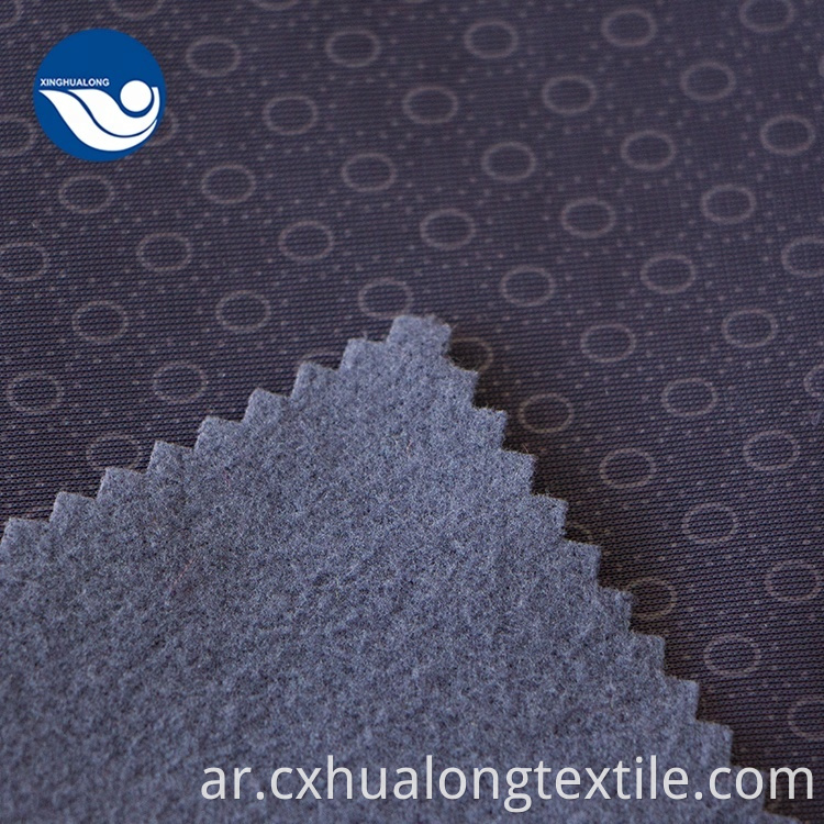 tricot soft embossed fabric